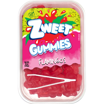 (S6-10) TURKEY - ZWEET GUMMY FLAMINGOS 10oz (283g) x 6 Units